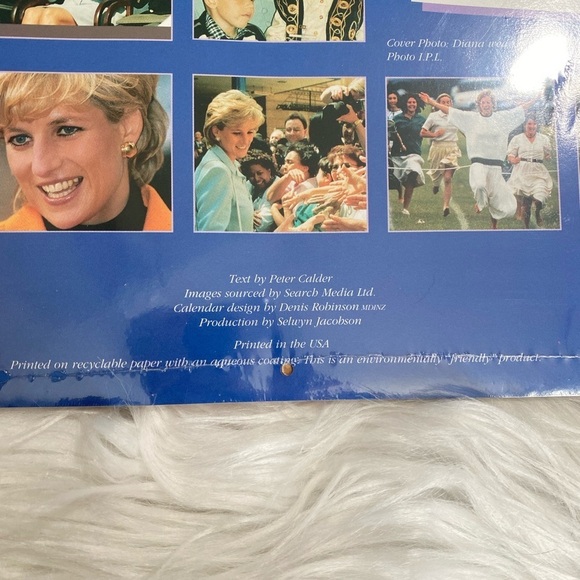 Princess Diana the peopleβs Princess 1998 Calendar Brand NEW NWT - Picture 7 of 7
